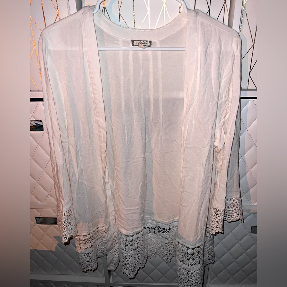 Lace Detail Cardigan